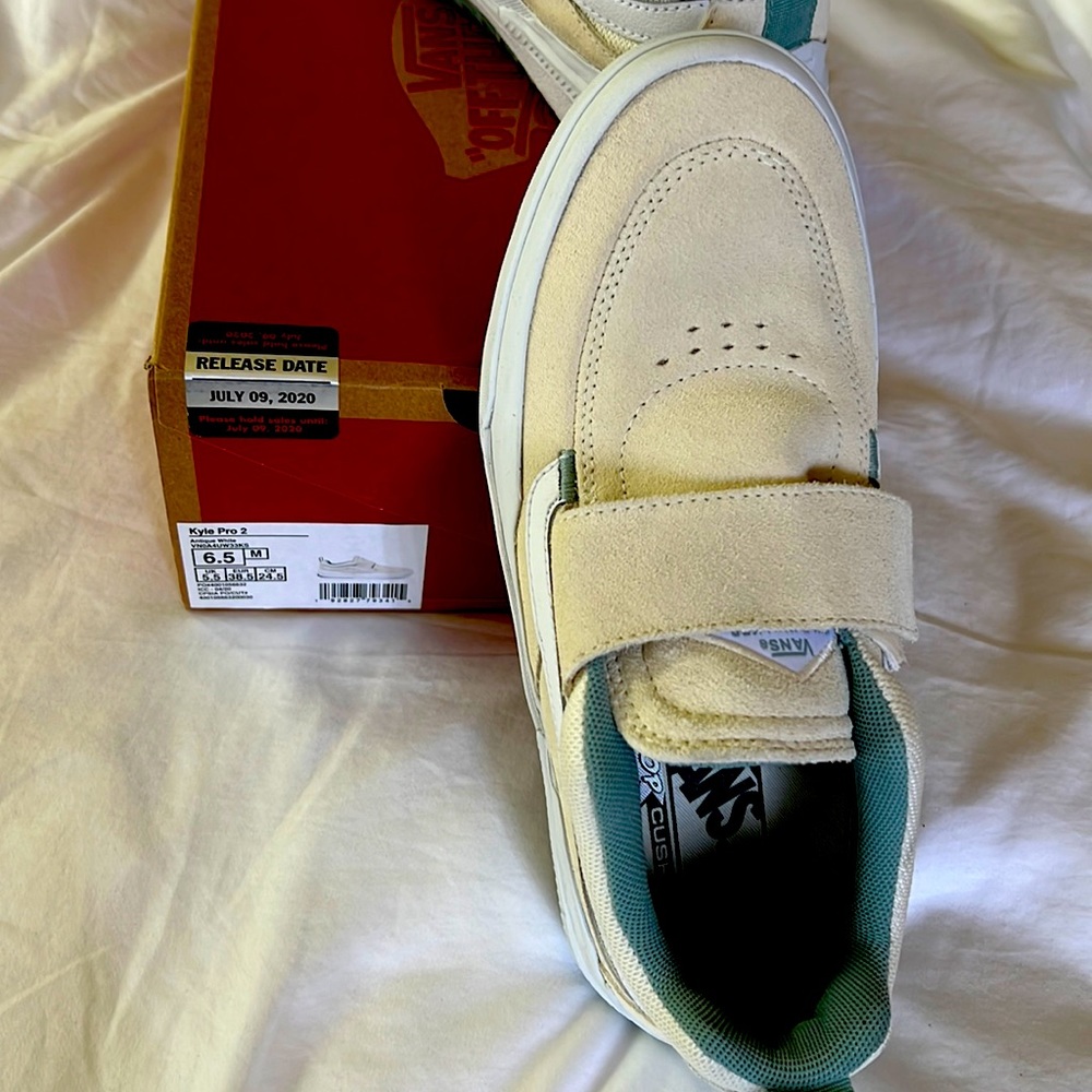 Vans Kyle Pro 2 Antique White Mens 6.5 Womens 8